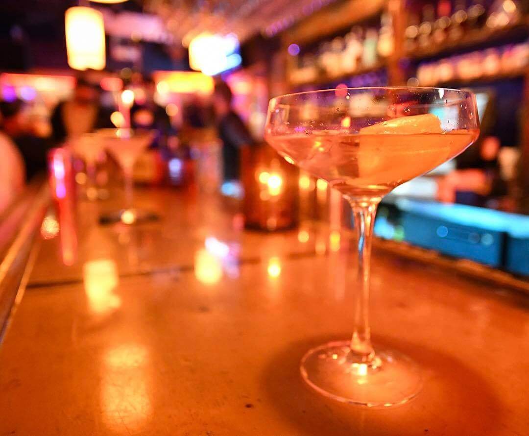 Hand carved bar and the best martinis in Breckenridge.
