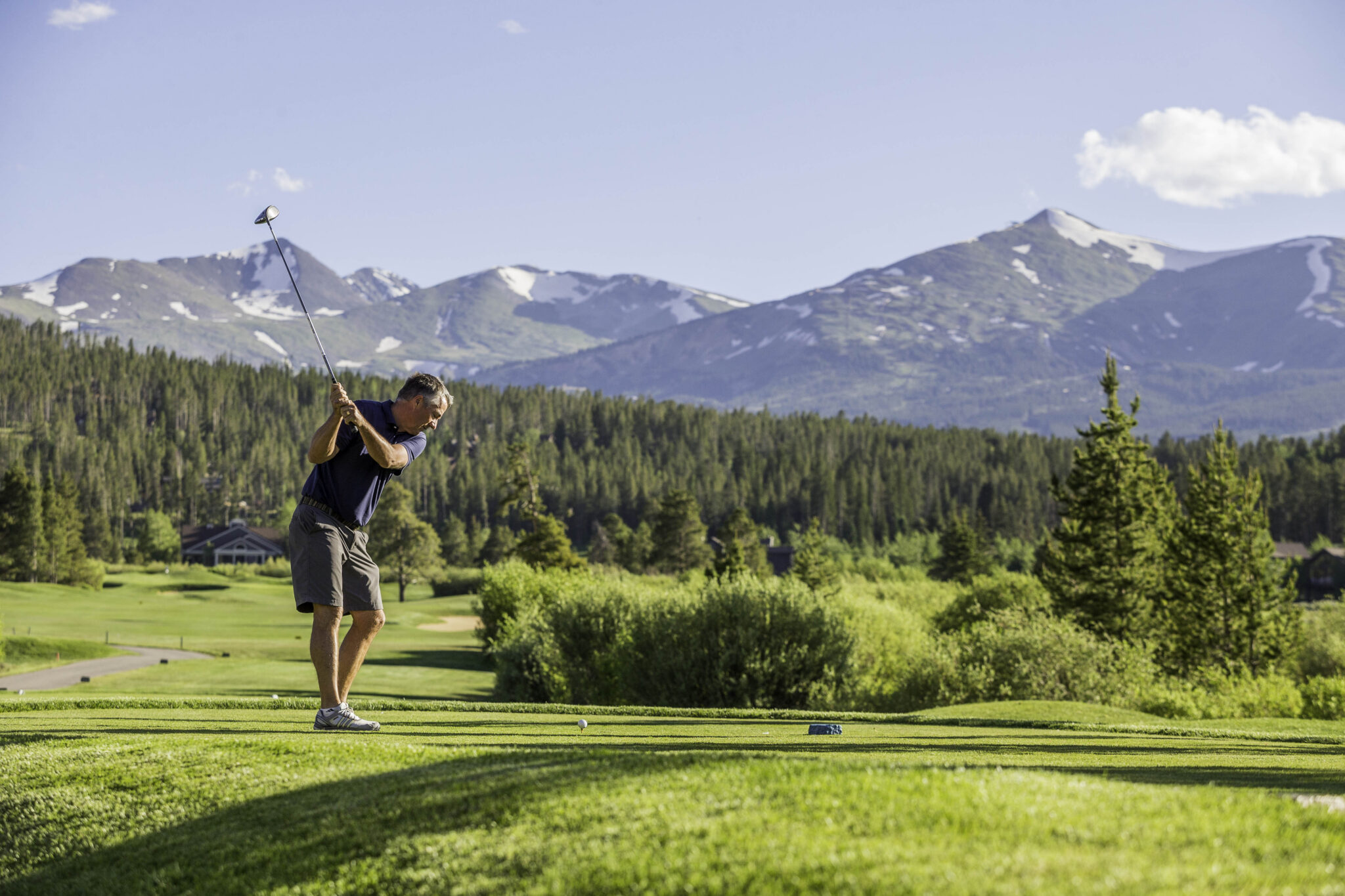 Golfing in Breckenridge