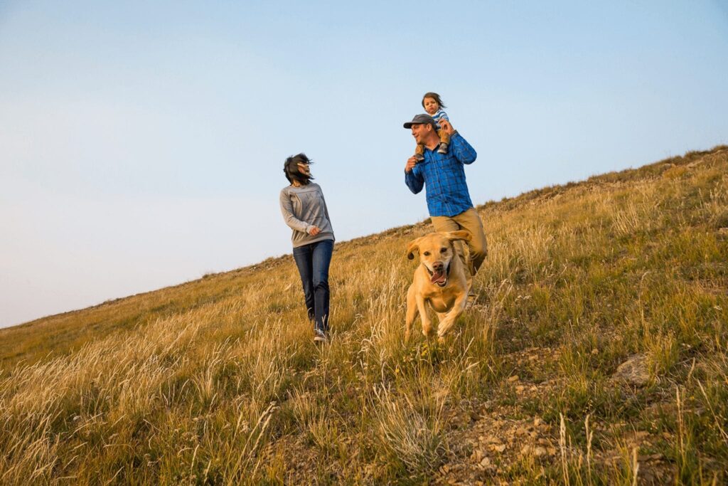 Family Hike in Breckenridge Colorado