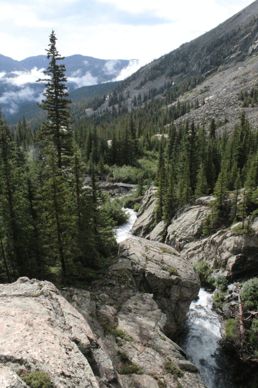 Breckenridge mountain hiking view