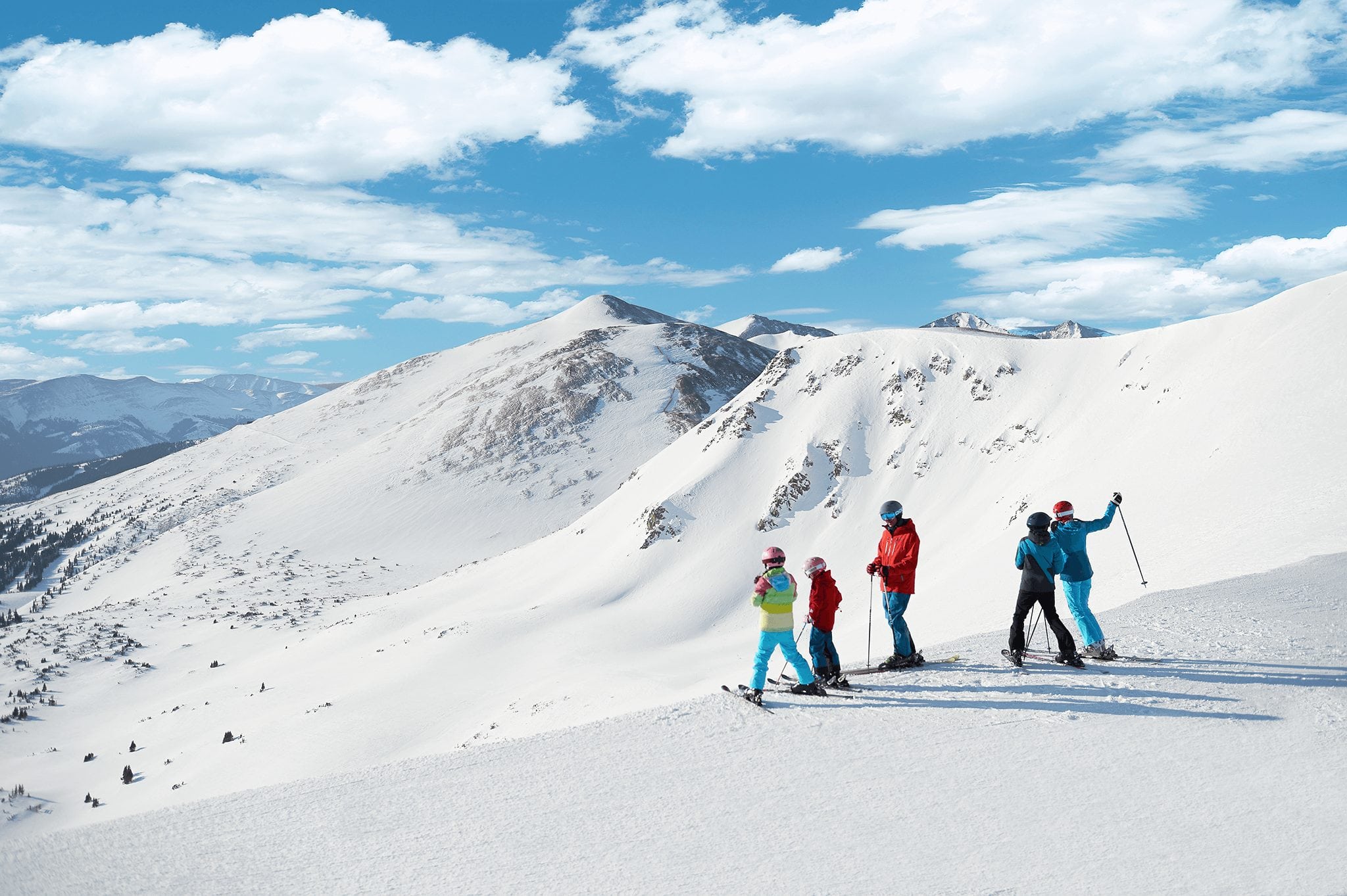Family at Breckenridge Ski Resort