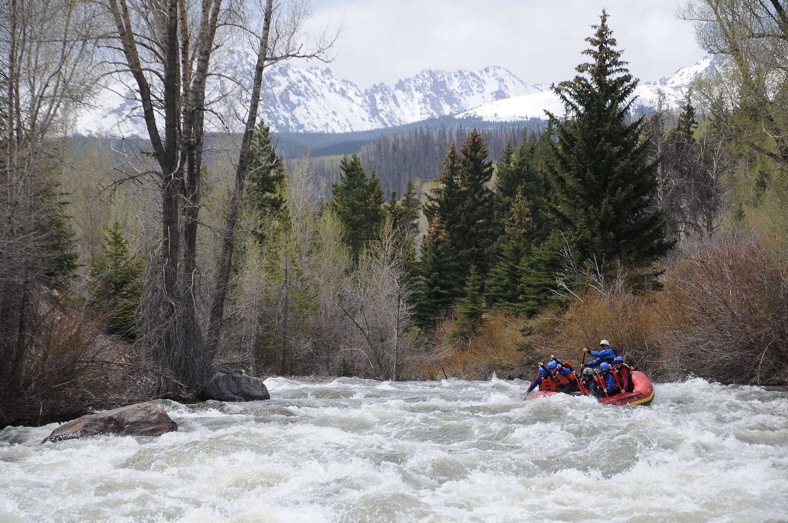 guided raft tour