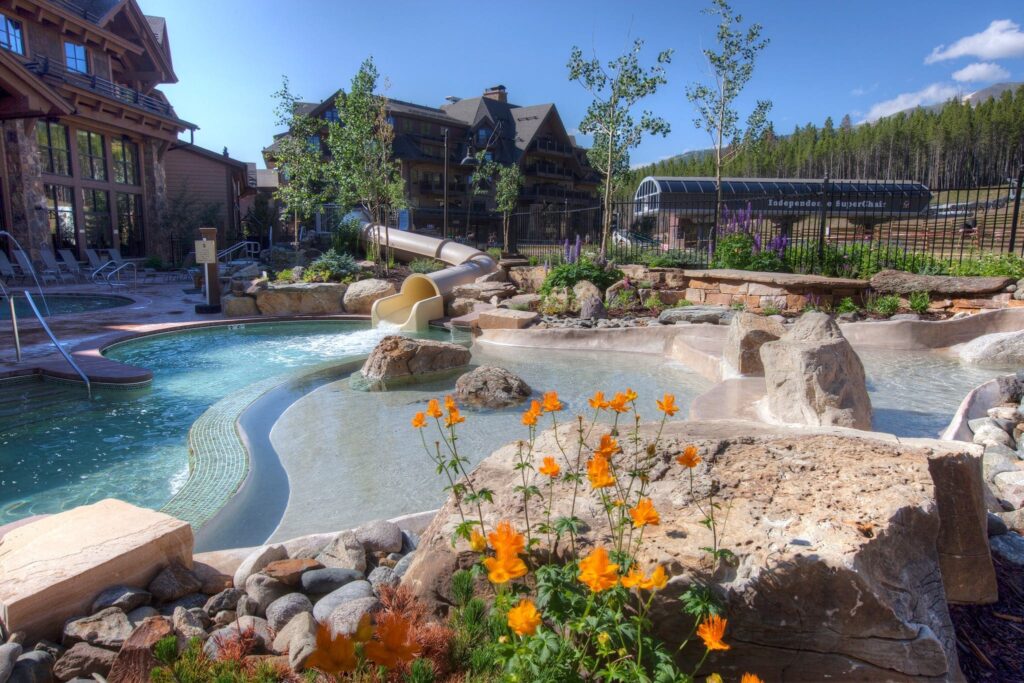 The Pool at the Grand Lodge on Peak 7 in Breckenridge