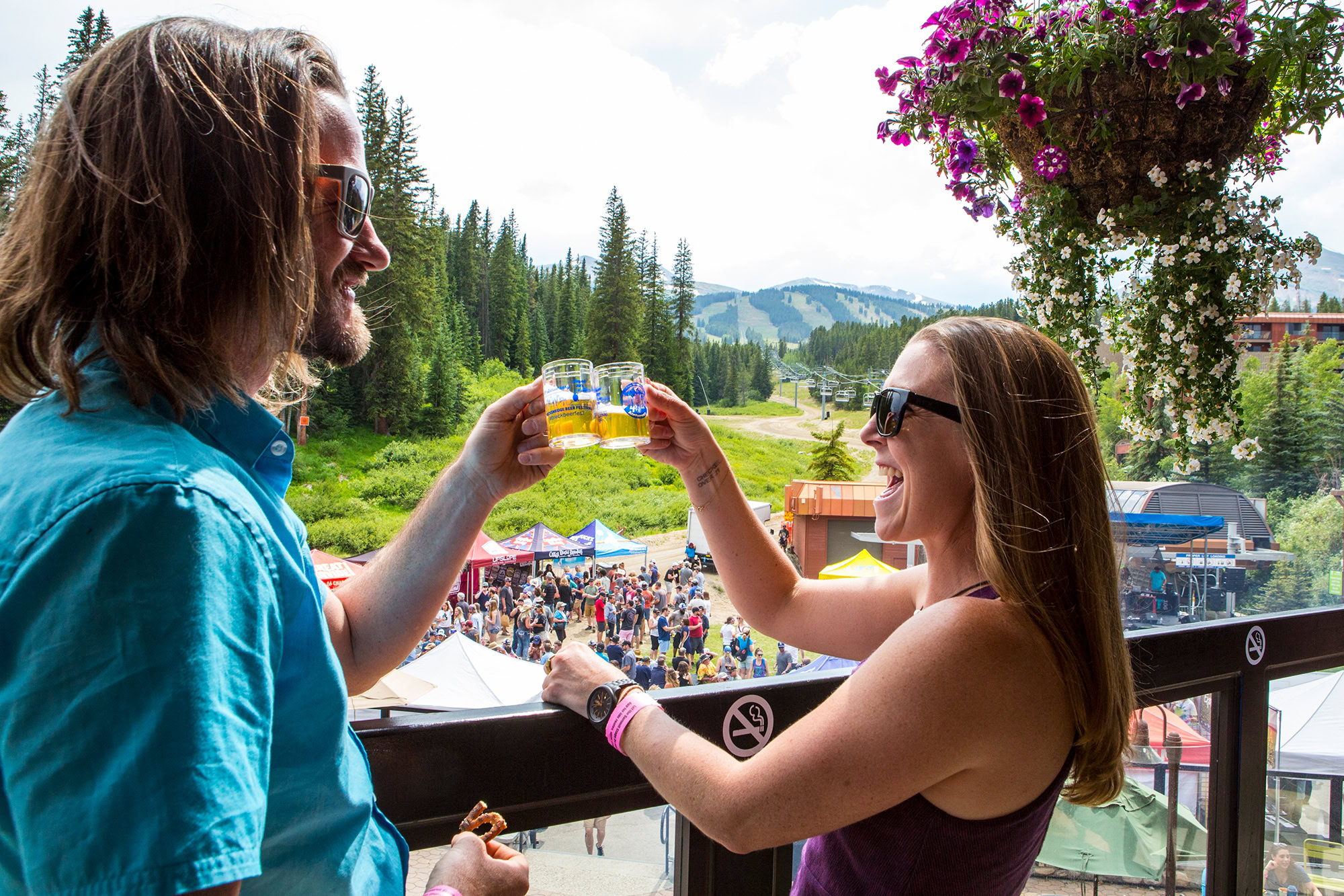 Live music and Breck Beer Fest shoot for the Breckenridge Tourism Office.
