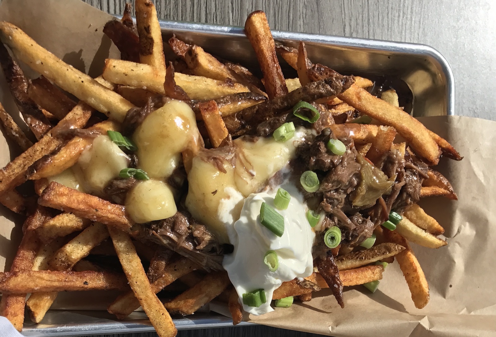 Myla Rose tender bison short-rib poutine