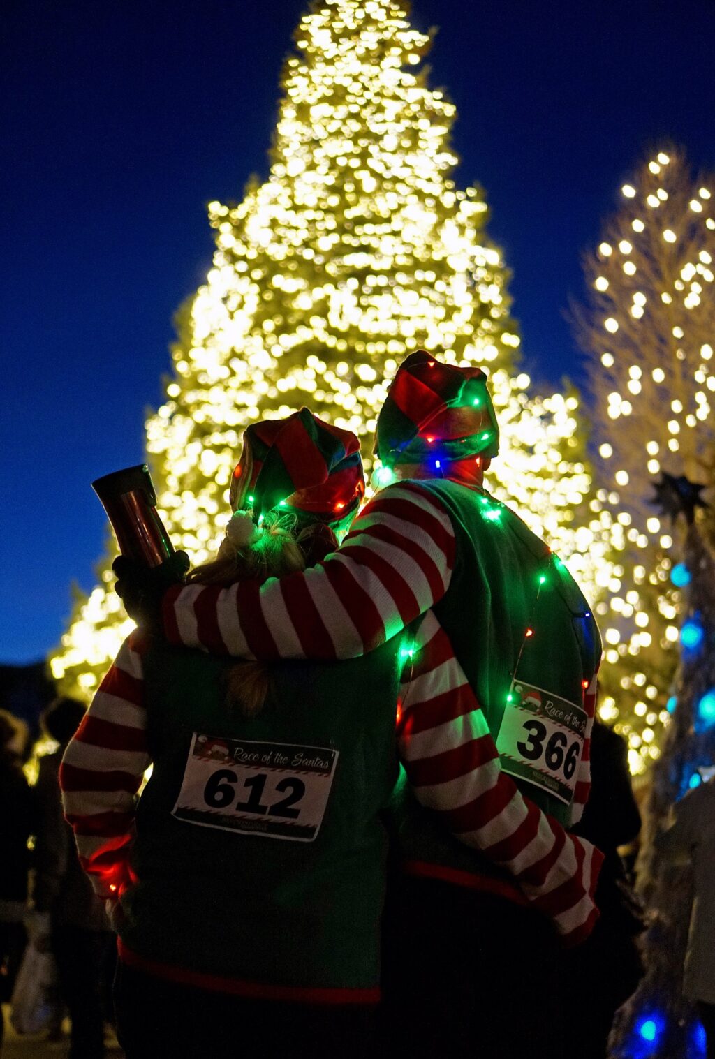 Elves during the Lighting of Breckenridge