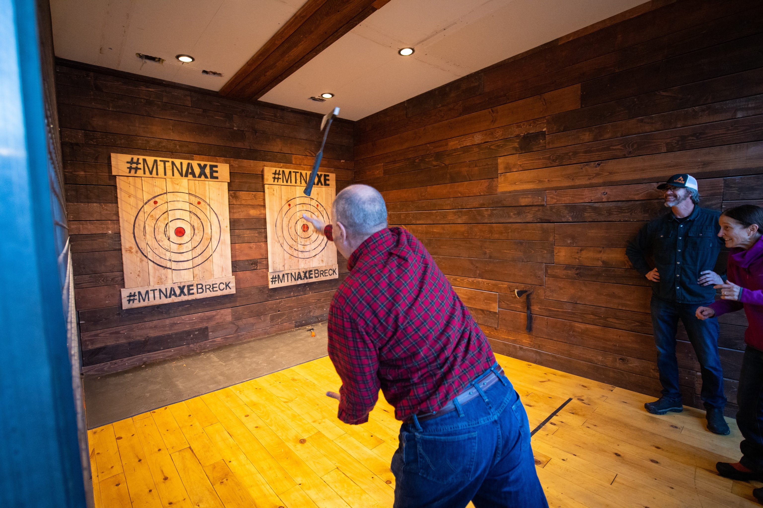 Mtn Axe throwing Breckenridge