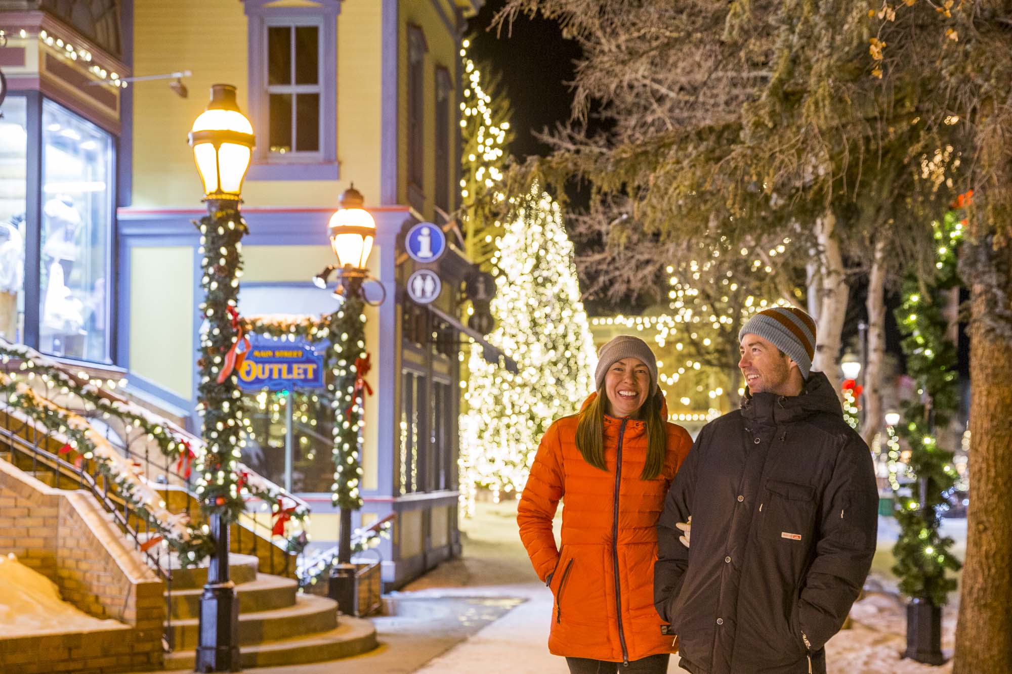 Town of Breckenridge Winter Shopping Main Street