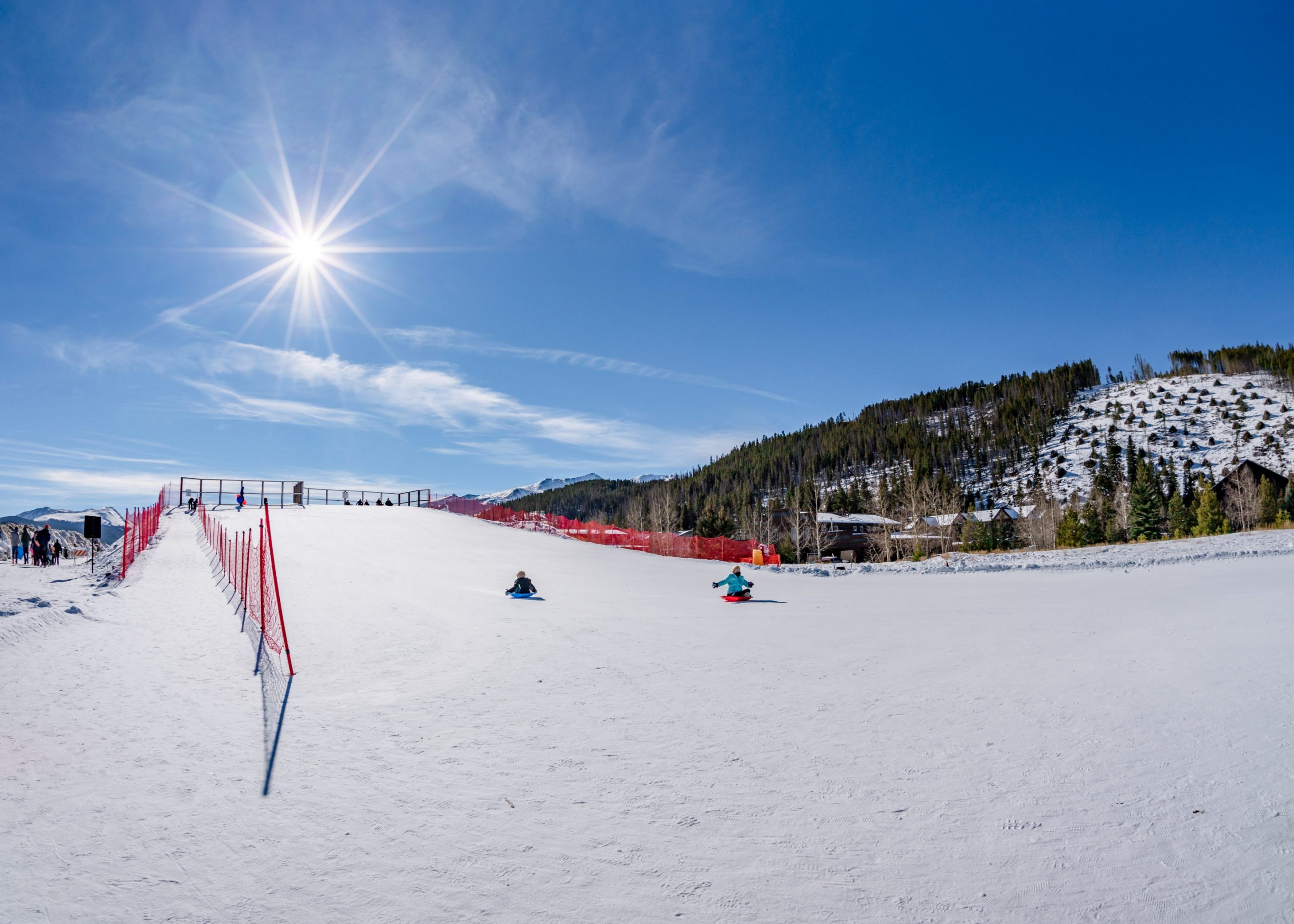 new runway sledding hill in Breckenridge