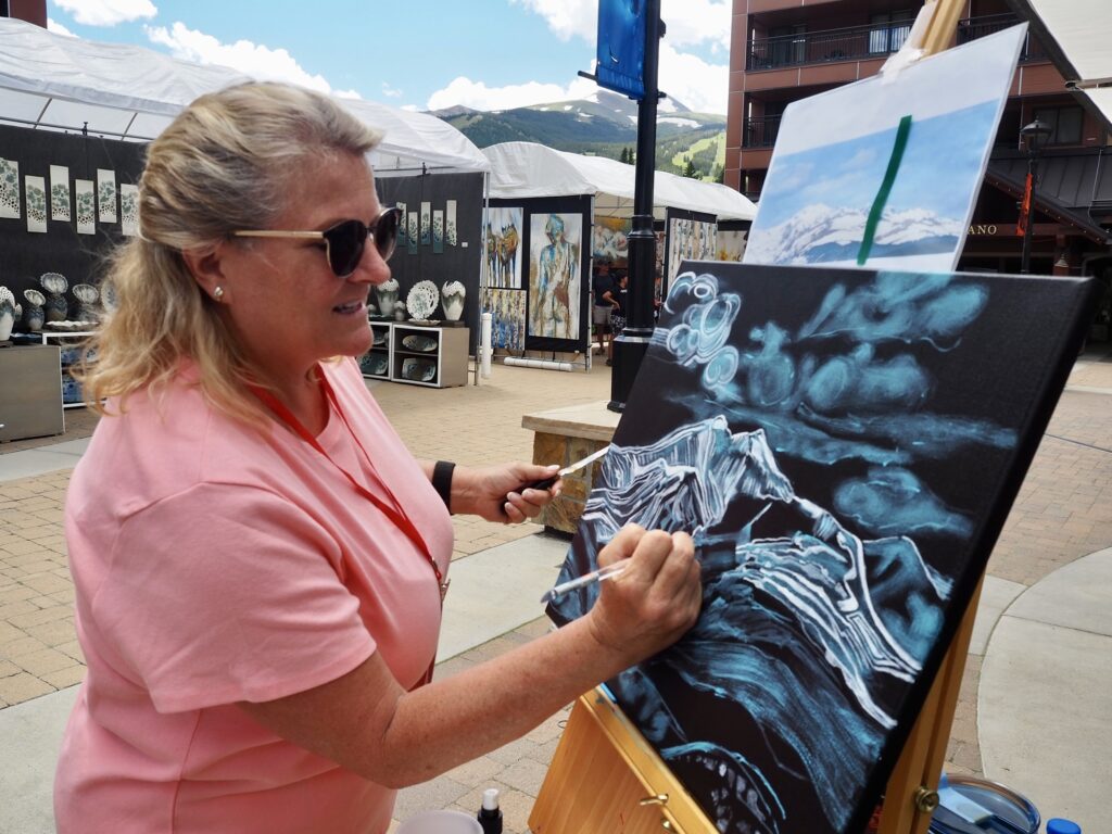 artist in Breckenridge